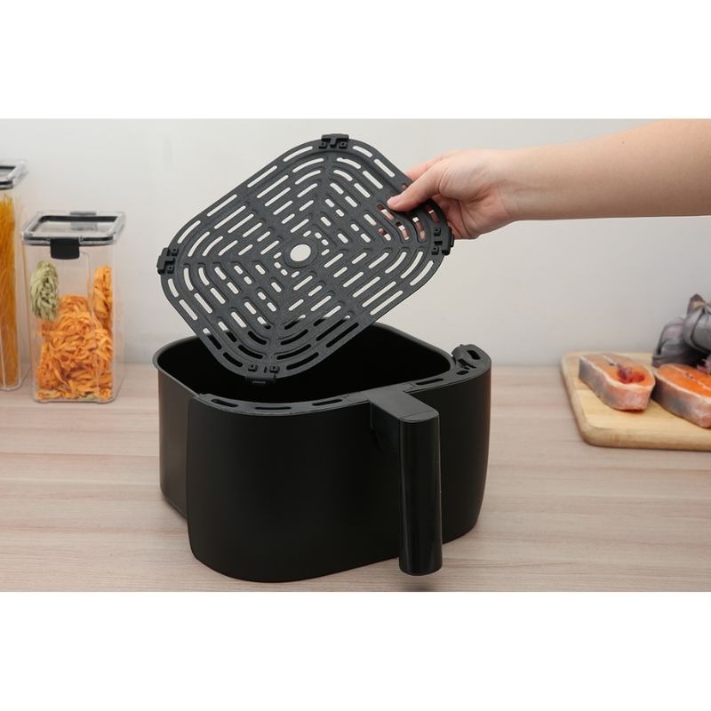 Nồi Chiên Không Dầu 5.7L Hafele AF-T5A 535.43.713, Điều khiển cảm ứng, Bảo hành 12 tháng 8 Vỉ nướng nồi chiên không dầu 5.7L Hafele HS-AF502B 535.43.713