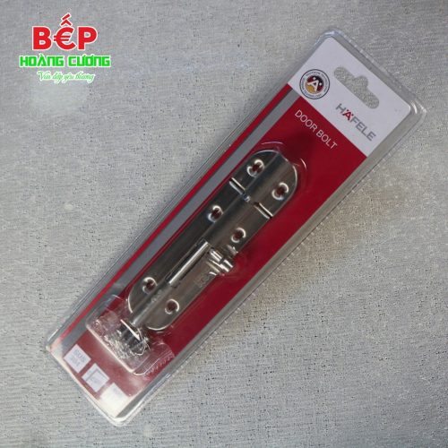 Chốt cửa Hafele 489.71.300 102mm - inox 304 chắc chắn, hoàn thiện inox mờ, phù hợp mọi loại cửa