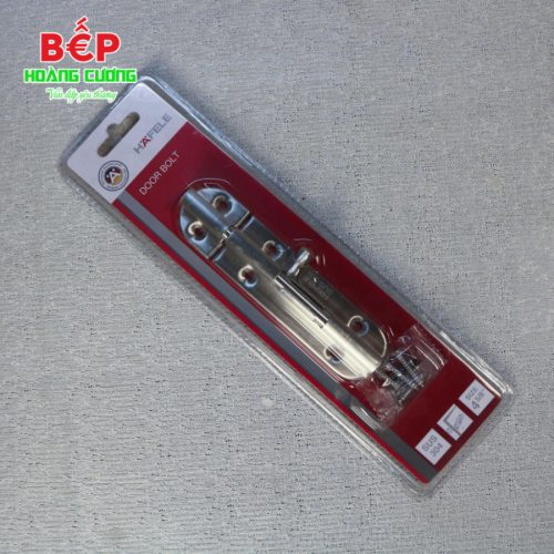 Chốt cửa Hafele 489.71.300 102mm - inox 304 chắc chắn, hoàn thiện inox mờ, phù hợp mọi loại cửa