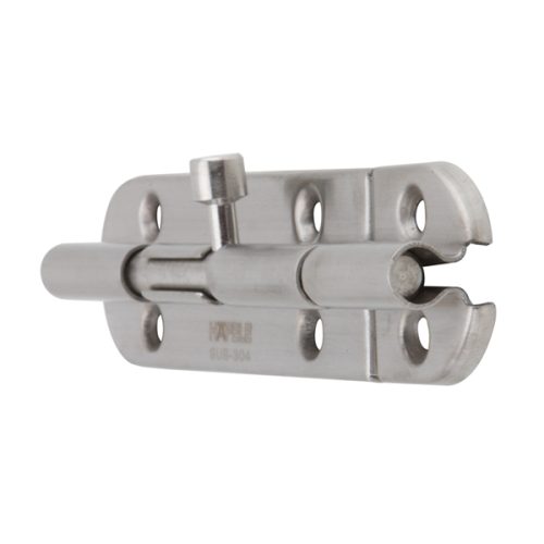 Chốt cửa Hafele 489.71.300 102mm - inox 304 chắc chắn, hoàn thiện inox mờ, phù hợp mọi loại cửa