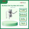 Hafele 489.10.661 – Khóa tay nắm cửa vệ sinh cao cấp, inox 304 chống oxy hóa, cho cửa gỗ và cửa thép
