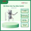Hafele 499.62.505 – Bộ khóa cửa tay nắm chụp DIY Inox 304, chất liệu cao cấp, vận hành mượt mà