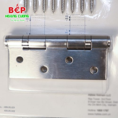 Hafele Bản lề lá 2 vòng bi 70Kg 489.05.021 – Hàng chính hãng – Inox 304 – Bền đẹp, trơn tru khi mở