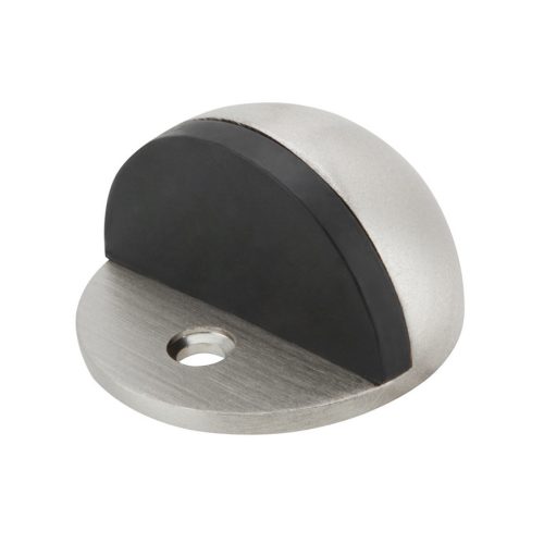 Hafele chặn cửa 489.70.230 bán nguyệt - hợp kim kẽm chắc chắn, hoàn thiện niken mờ, lắp gắn sàn