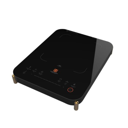 Hawonkoo CEH-107-BA Bếp Từ Đơn + Nồi – Mặt Kính Ceramic Bền – Gia Nhiệt Nhanh – Tự Nhận Diện Nồi 9 Ảnh bếp từ mini Hawonkoo CEH-107-BA di động