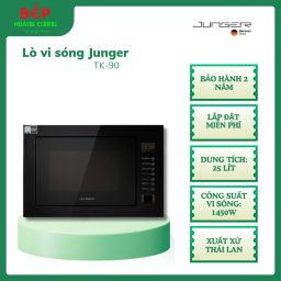 Lò vi sóng đa năng Junger TK-90 công suất mạnh, vi sóng + nướng, thiết kế nhỏ gọn
