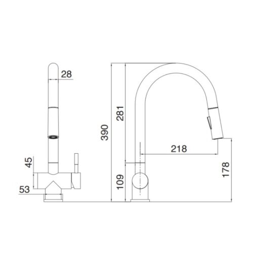 Ảnh 2D Kluger KLF0008B có dây rút