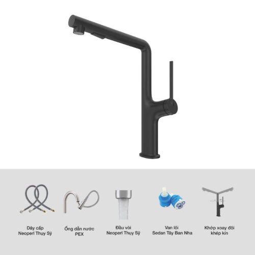 Ảnh cấu tạo Kluger KLF0001B có dây rút