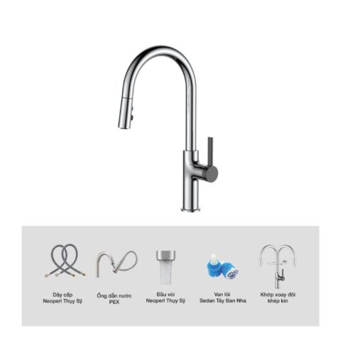 Ảnh cấu tạo Kluger KLF0005C có dây rút