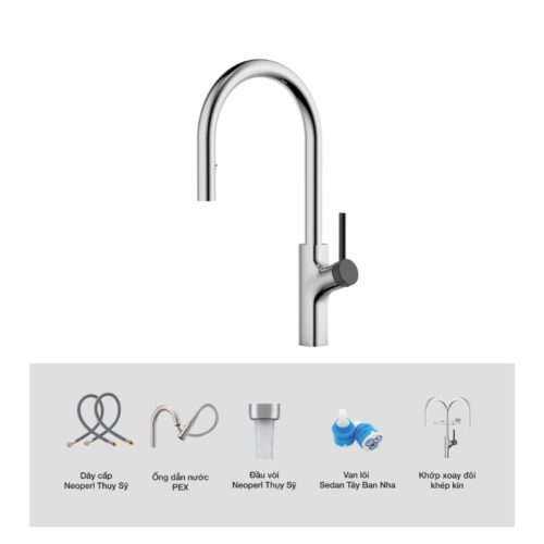 Ảnh cấu tạo Kluger KLF0006C có dây rút