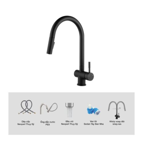 Ảnh cấu tạo Kluger KLF0008B có dây rút