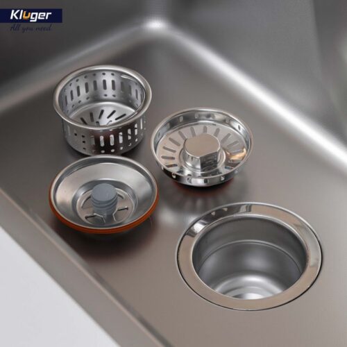 Chậu rửa bát Kluger K900 Series KW8191FS – S79, Bề mặt LINEN dập nổi, Bảo hành 10 năm 12 Ảnh chậu rửa bát 1 hố Kluger KW8191FS-S79