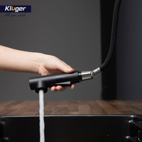Ảnh đầu vòi Kluger KLF0001B có dây rút