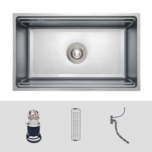 Bộ lọc chậu rửa bát 1 hố Kluger KWU8161FS-S70