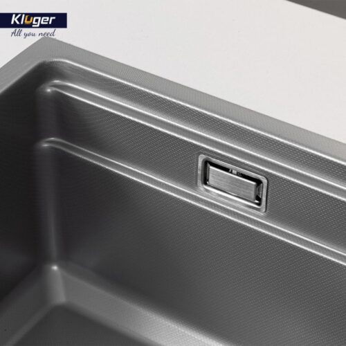 Cấu tạo chậu rửa bát 1 hố Kluger KWU8161FS-S76