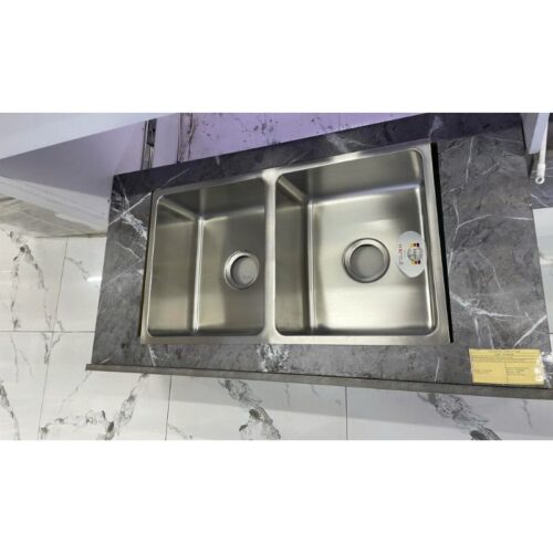 Chậu Rửa Chén HAFELE 567.24.140, Hai Hộc Inox 304 Lắp Âm 10 Ảnh chậu rửa bát inox 2 hố Hafele 567.24.140
