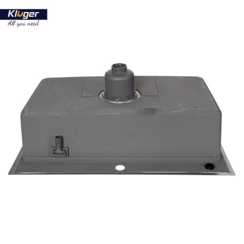 Chậu rửa bát Kluger K800 SERIES KW8181FS – S81 Plus, Bề mặt LINEN dập nổi, Bảo hành 10 năm 12 Mặt sau chậu rửa bát 1 hố Kluger KW8181FS-S81 Plus