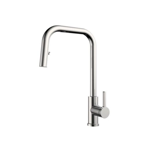 Vòi rửa bát dây rút thế hệ mới Kluger LEO Series KLF0015C, Xoay 360 độ, điều chỉnh nóng/lạnh 11 Vòi rửa bát nóng lạnh Kluger KLF0015C có dây rút