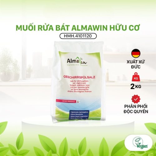 Almawin Muối Rửa Bát Hữu Cơ 2kg HMH.4101120 – Làm Mềm Nước, Chống Cặn - Bảo Vệ Máy - Không Hại Da Tay 7 Almawin Muối Rửa Bát 2kg Hữu Cơ – Bảo Vệ Máy Rửa Bát - Làm Sạch Hiệu Quả - An Toàn Cho Gia Đình