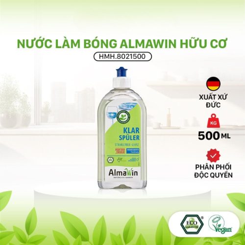 Almawin Nước Làm Bóng Hữu Cơ 500ml HMH.8021500 – Bóng Sáng Tự Nhiên, Không Dị Ứng, Thân Thiện Với Da Tay 9 Almawin Nước Làm Bóng 500ml Hữu Cơ – Không Kích Ứng, Không Dị Ứng, Sạch Bóng Tự Nhiên