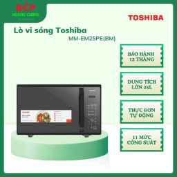Lò vi sóng Toshiba MM-EM25PE(BM) 25L, 11 mức công suất