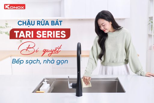 Chậu & Vòi Konox – Mua là có quà, ưu đãi không thể bỏ lỡ tại Điện Máy 365