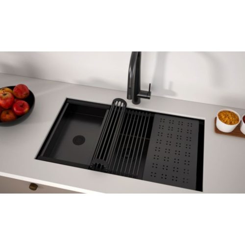 Ảnh chậu rửa bát Hafele WS R10 HS25-SSN1S-7644 567.24.486 Titan