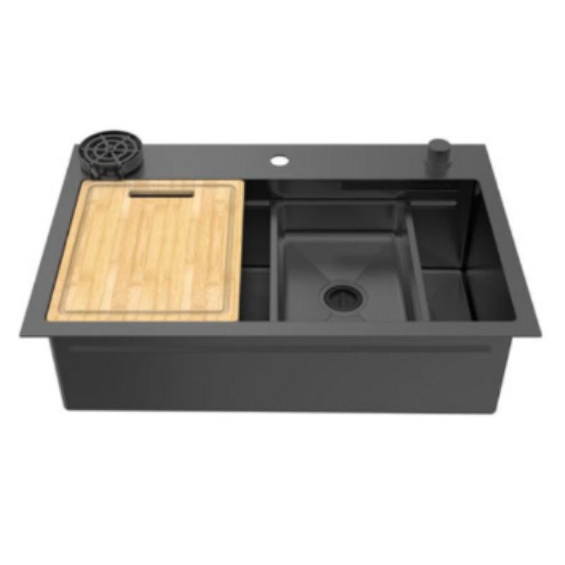 Chậu Rửa Chén Bát Inox Hafele 567.24.488 Chất liệu inox cao cấp hoàn thiện Titan 4 Chậu rửa bát Hafele WF R10 HS25-SSN1S-8052 567.24.488 Titan