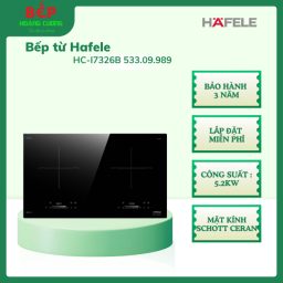 Bếp Từ Hafele HC-I7326B 533.09.989 – Inverter Tiết Kiệm Điện, Hàng Đức Chính Hãng