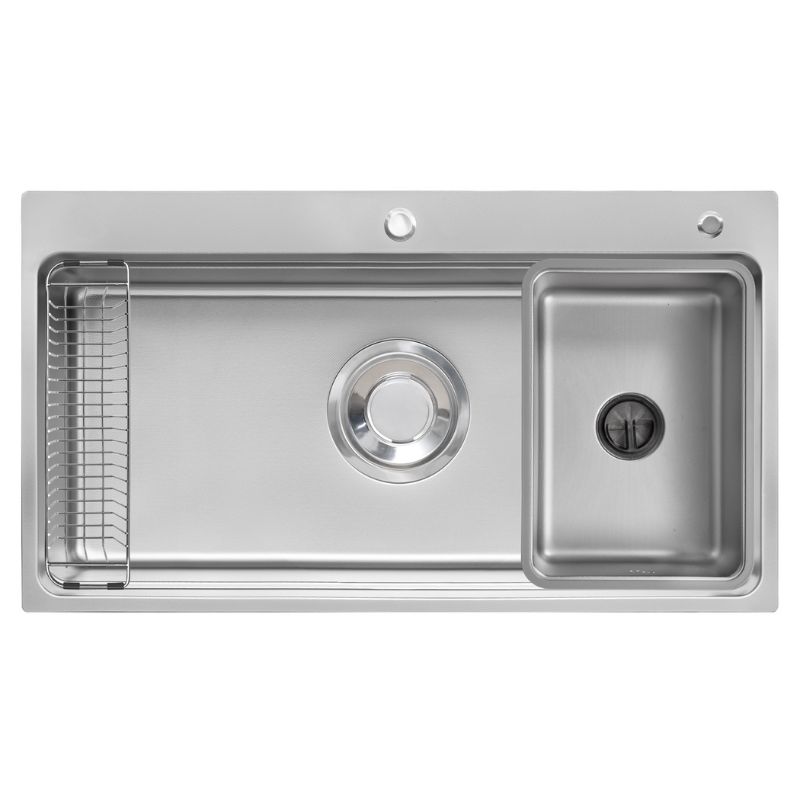 Chậu rửa bát Kluger MOD Series KF8850FSPlus, Bề mặt LINEN dập nổi, Thép không gỉ Inox 304 5 Chậu rửa bát Kluger KF8850FS Plus