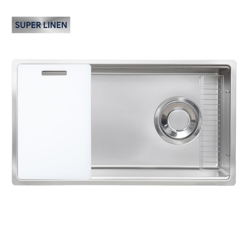 Chậu rửa bát Kluger TOYA Series KY8045SL Plus, Bề mặt SUPER LINEN dập nổi, Bảo hành 10 năm 4 Chậu rửa bát Kluger KY8045SL Plus