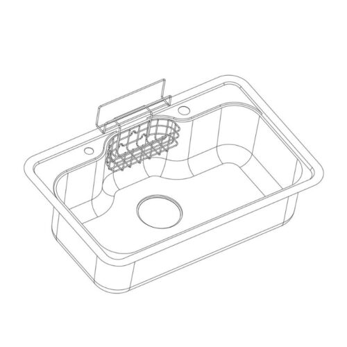 Thiết kế chậu rửa bát Kluger KT8050FS – S80 Plus