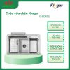 Chậu rửa bát Kluger HARU Series KH8048SL Plus, Bề mặt SUPER LINEN dập nổi, Bảo hành 10 năm 1 vn 11134207 7ras8 mda4shmtrk2k4a