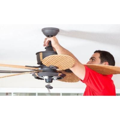 Lắp quạt trần không cần móc treo