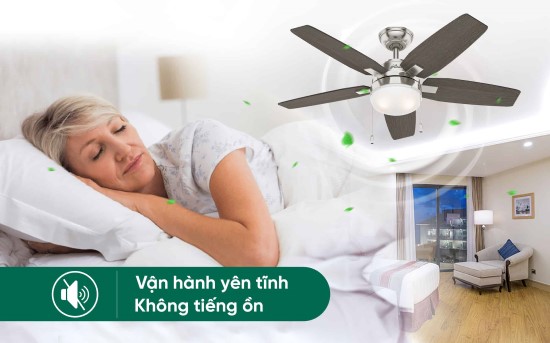 quat tran khong gay tieng on