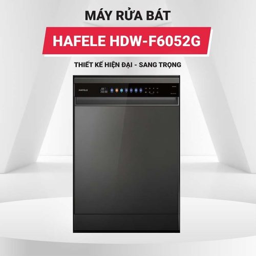 Hafele HDW-F6052G Máy Rửa Chén 535.29.652 Độc Lập – 15 Bộ, Đèn UV, Thép Không Gỉ Sơn Đen – Hiện Đại 8 sg 11134275 8259n mg7ilihi1zij18