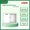 Chậu rửa bát Nhật bề mặt mịn Konox Tari 6448SM - Bảo hành chậu 10 năm, Chất liệu Inox SUS304