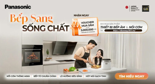 GIẢM GIÁ CỰC SÂU đến 10 triệu đồng khi mua bộ sản phẩm Bếp Sang, Sống Chất từ Panasonic 1 GIẢM GIÁ CỰC SÂU đến 10 triệu đồng khi mua bộ sản phẩm Bếp Sang, Sống Chất từ Panasonic