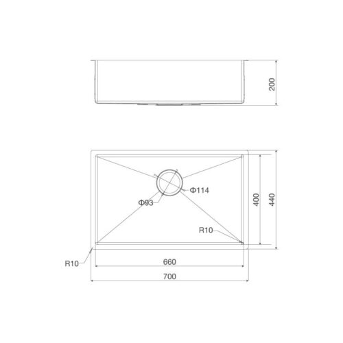 Chậu Rửa Chén Malloca MS 6070 – Lắp Âm/Nổi Linh Hoạt – Tiện Dụng Gia Đình – Ngăn Mùi Hiệu Quả 11 kich thuoc chau rua bat malloca ms 6070