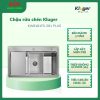 Chậu rửa bát Kluger K800 SERIES KW8181FS – S81 Plus, Bề mặt LINEN dập nổi, Bảo hành 10 năm 2 KW8181FS S81 PLUS